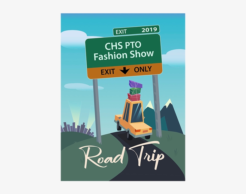 Chs Pto Fashion Show - Sign, transparent png