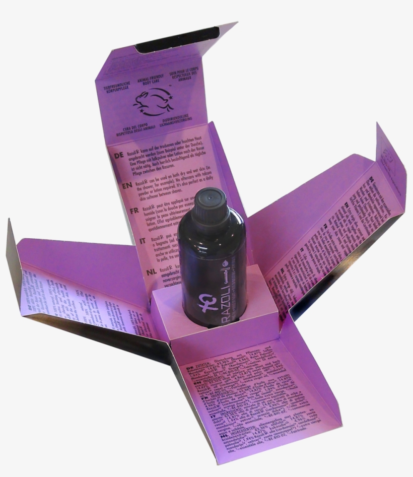 Download Amanprana Razoli Shaving Oil Woman Open Package - Uitslag Van Verpakking, transparent png