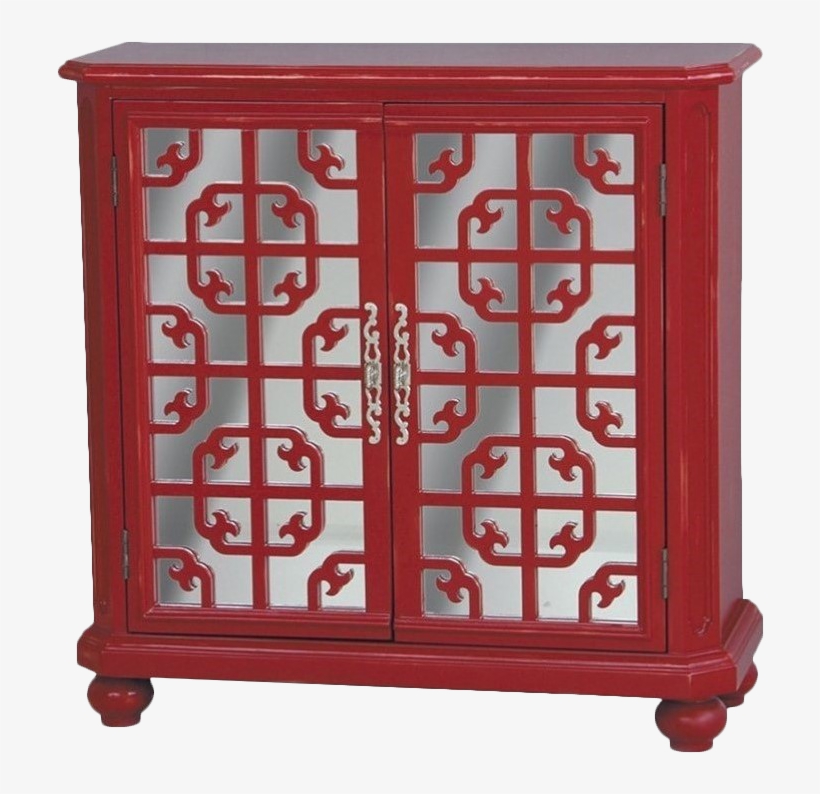 Pulaski Accents Door Accent Chest In Bright Red - Furniture, transparent png