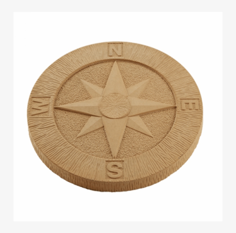Compass Stepping Stone 400mm York Gold - Circle, transparent png