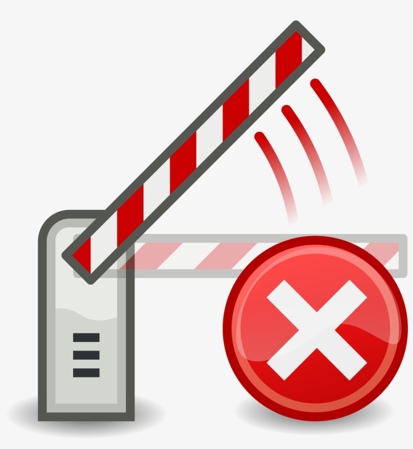 Emblem Unblock Denied - Right Tick, transparent png