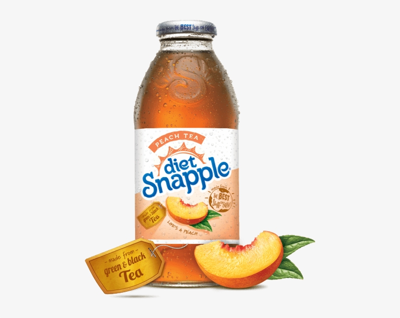 Snapple Diet Peach Tea, transparent png