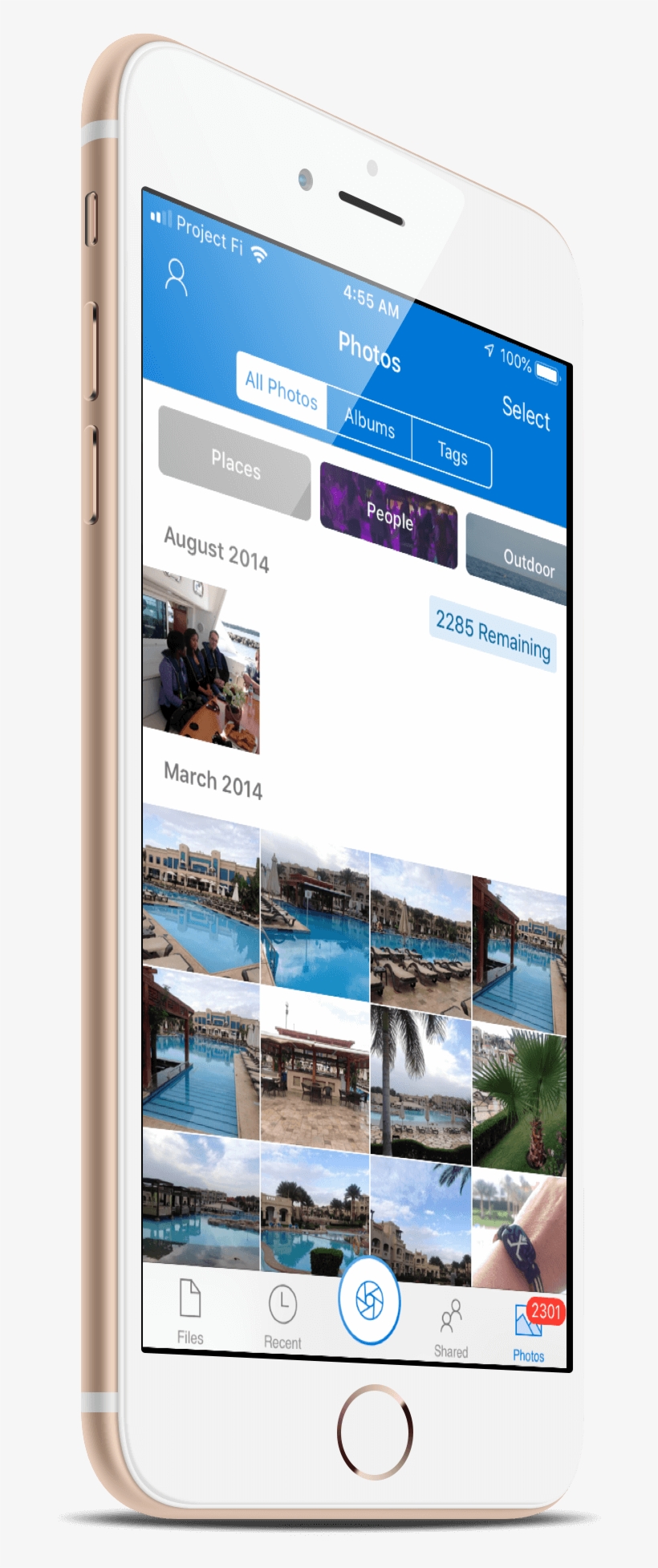 Microsoft Onedrive Photos Organization - Smartphone, transparent png