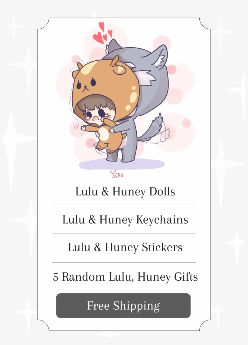 Lulu & Huney Ultimate Bundle - Cartoon, transparent png