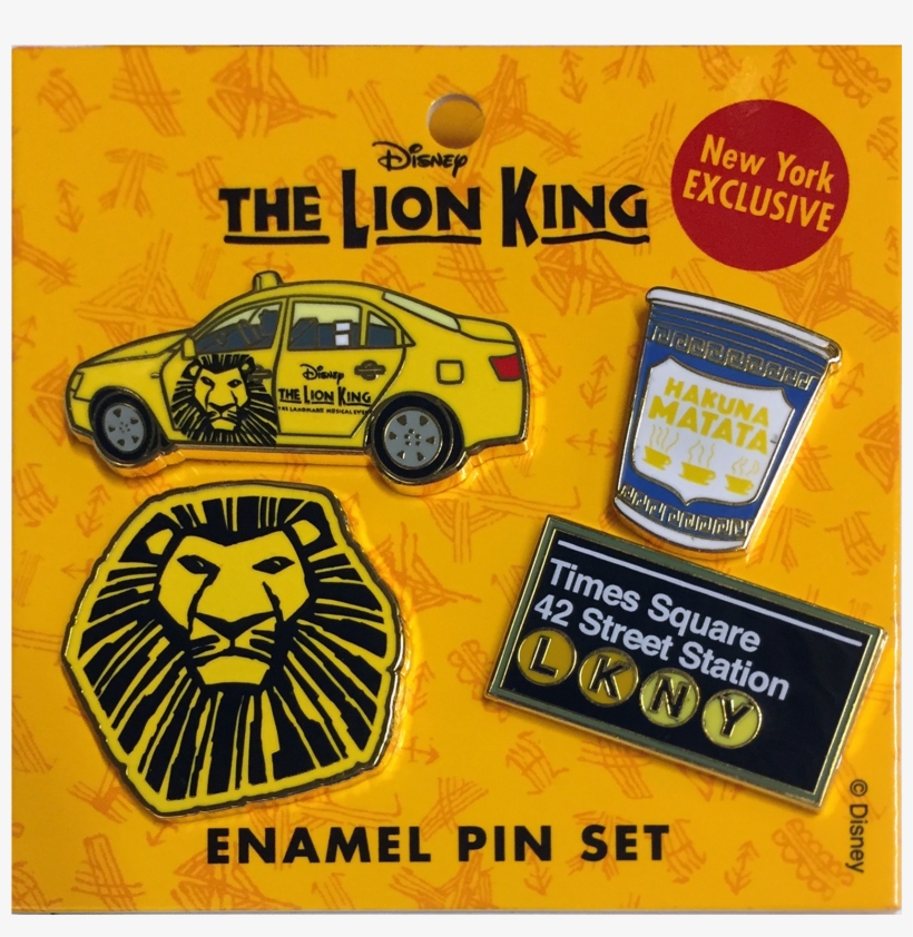 Lion King The Broadway Musical Pin Set - Lion King Merchandise Uk, transparent png