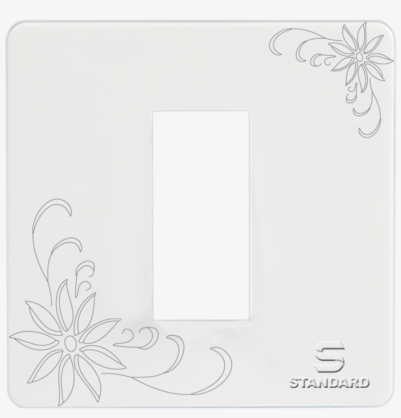 1 M Aster Cover Plate White Aster - Sketch, transparent png