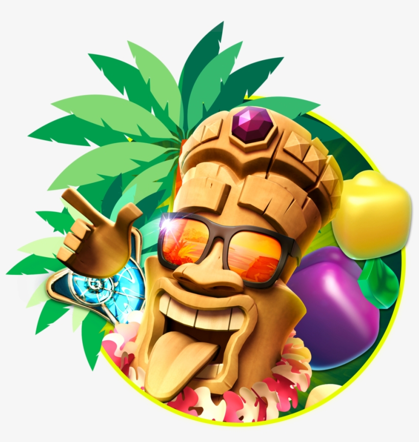 08 Character Aloha Tropicalescape Thumbnail - Casino, transparent png