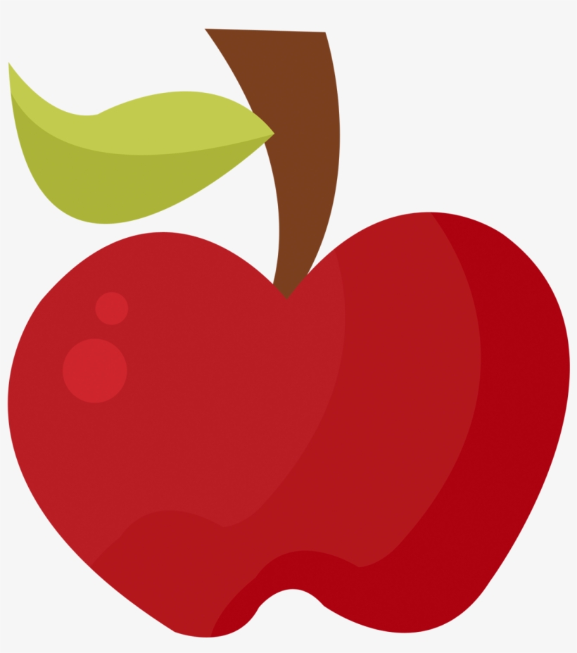 Snow White Apple Seven Dwarfs - Heart, transparent png