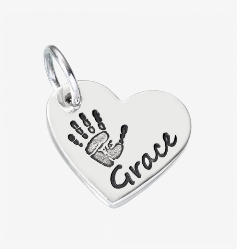 Handprint Charm - Charm Bracelet, transparent png