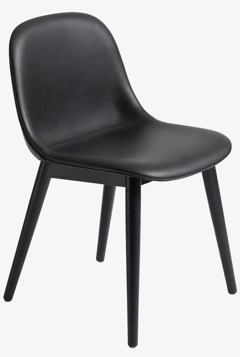 Fiber Side Chair Wood Base Master Fiber Side - Fiber Side Chair Muuto, transparent png