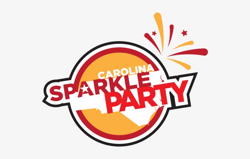 Carolina Sparkle Party Logo - Party Logo, transparent png
