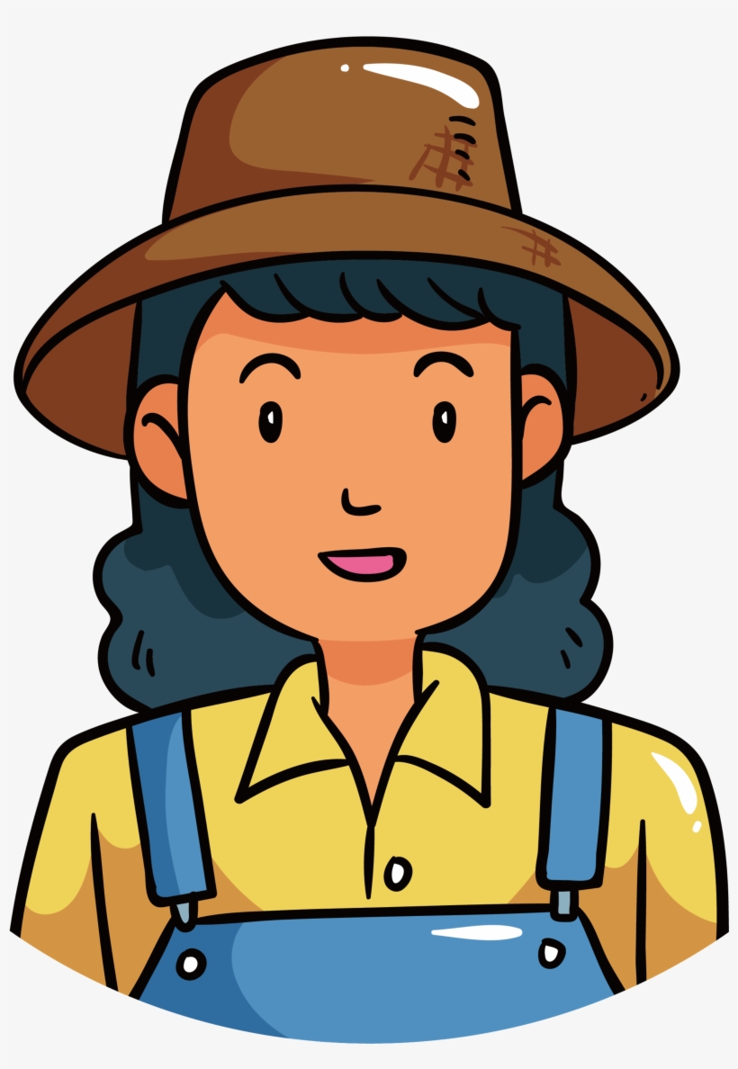 Fresh Worker Girl Labor Day Festival Element - Laborer, transparent png
