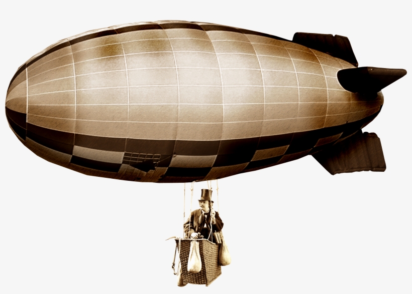Related Png Images - Steampunk Dirigible Png, transparent png