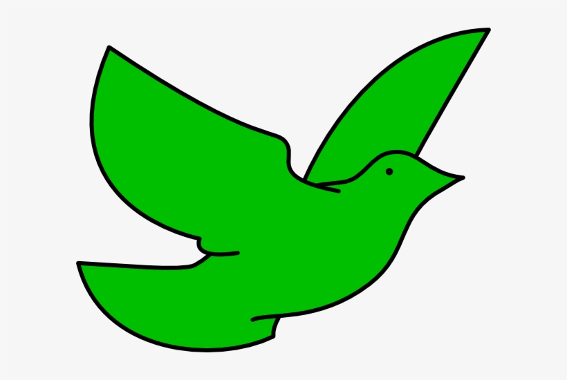How To Set Use Green Dove Clipart, transparent png