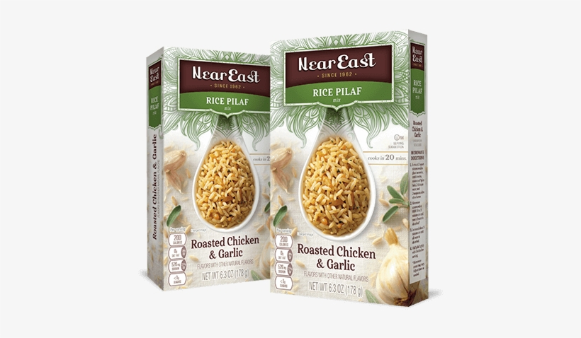 Roasted Chicken Garlic - Near East Products, transparent png