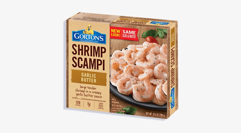 Premium Shrimpscampi 139007 - Gorton's Garlic Butter Shrimp Scampi - 10.5 Oz Box, transparent png