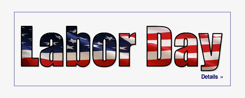 Monday Sept 5 Labor Day - Labor Day Clipart Transparent, transparent png