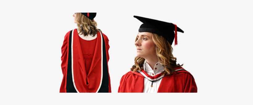 Red Gown - Academic Dress, transparent png