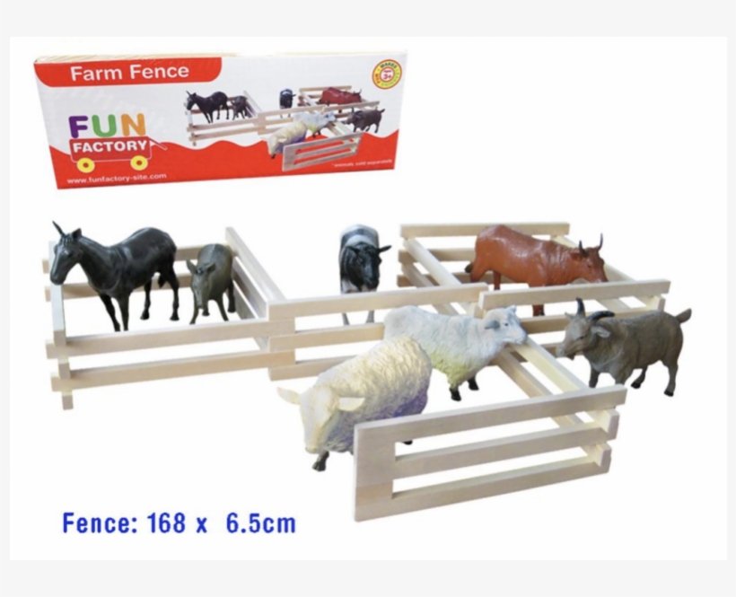 Folding Wooden Farm Fence 168cm - Fun Factory Farm Fence, transparent png