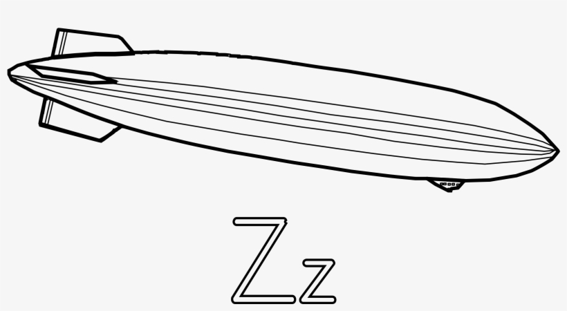 This Free Icons Png Design Of Z Is For Zeppelin, transparent png
