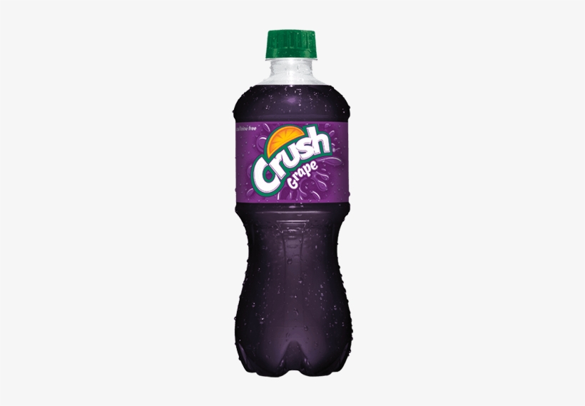 20 Oz Coke Png - Crush Grape Soda - 20 Fl Oz Bottle, transparent png