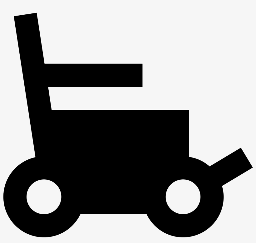 Electric Wheelchair Icon - Icon, transparent png