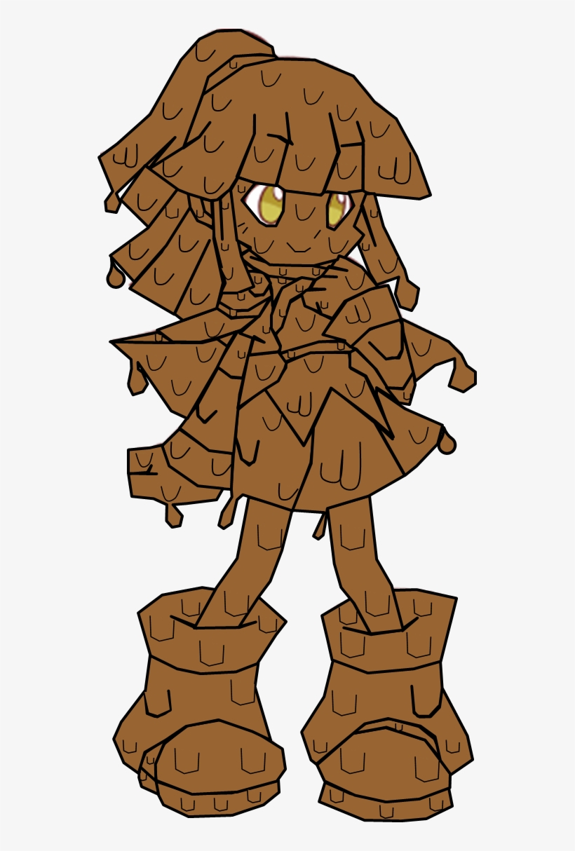 110kib, 543x1134, Arle Nadja Covered In Mud 2 By Pixelatedbee-da5z6mc - Covered In Mud Deviant, transparent png