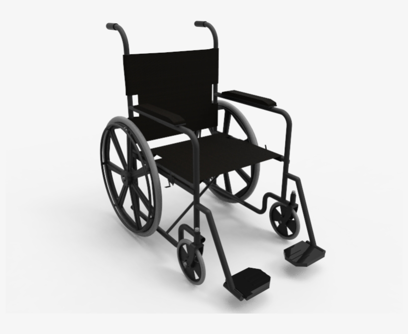 Wheelchair 3d Model Transparent, transparent png