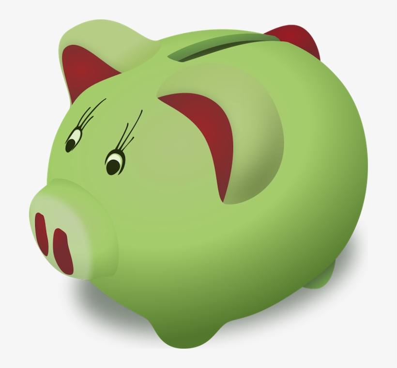 Piggy Bank - Piggy Bank Clip Art, transparent png