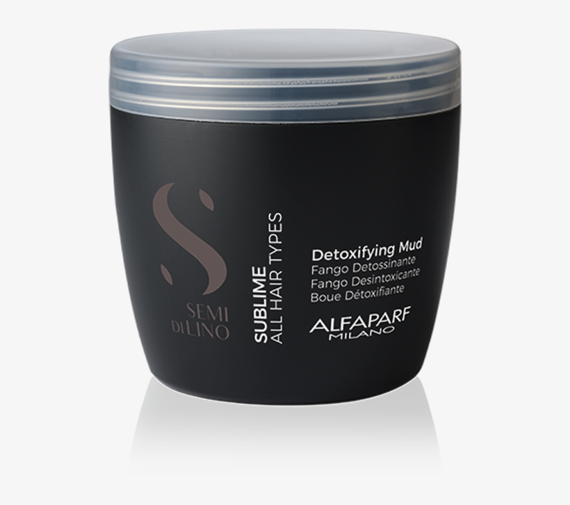 Semi Di Lino Sublime Detoxifying Mud - Detoxifying Mud Alfaparf, transparent png