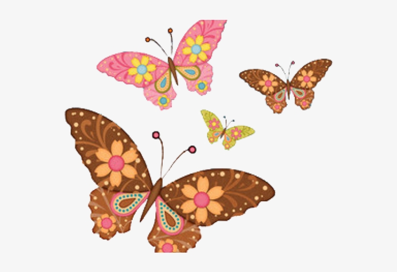 Deviantart Logo Clipart Butterfly Png - Imágenes De Mariposa Vintage, transparent png
