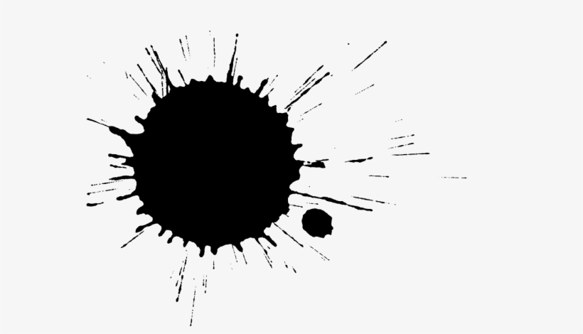 Ink Stain Png - Ink Blotch Png, transparent png