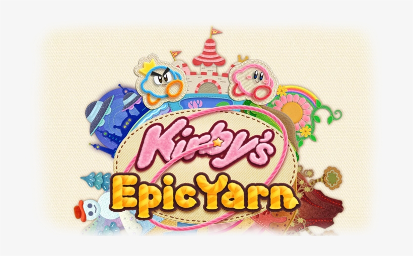Kirby's Epic Yarn Was Released In 2010 For The Nintendo - Kirby's Epic Yarn (nintendo Wii), transparent png