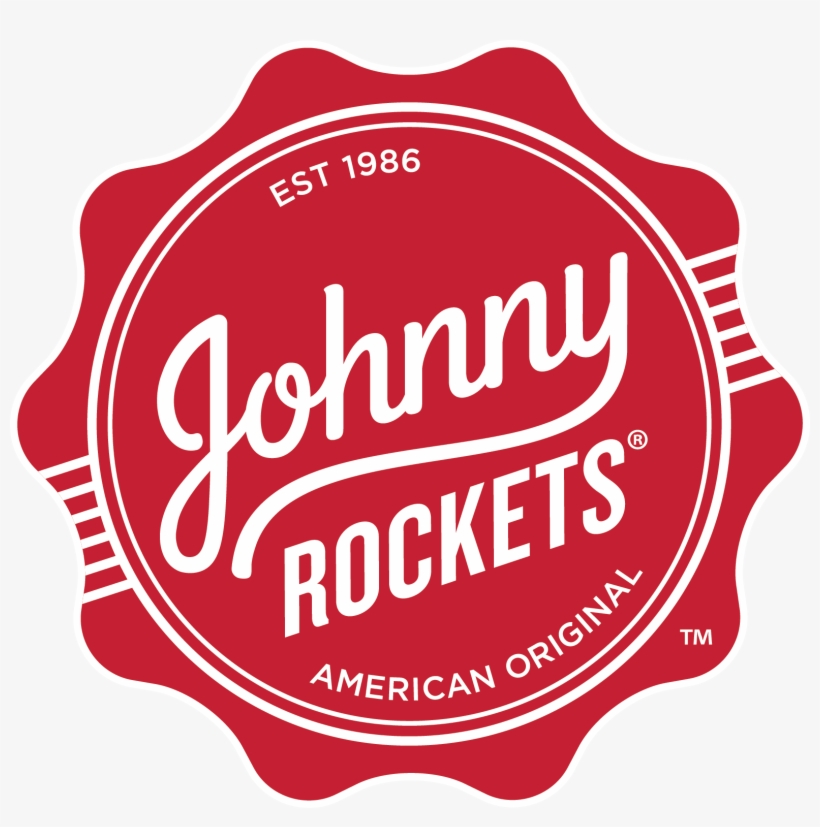 Jr Bottlecap Logo Whitestroke Rgb - Johnny Rockets Logo, transparent png