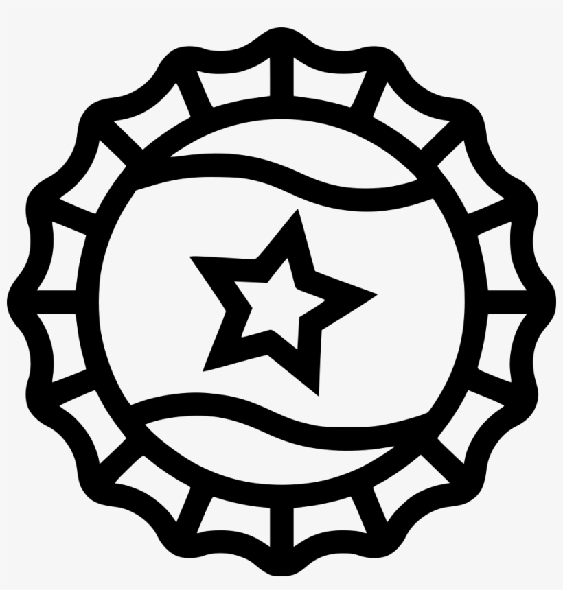 Bottle Cap - - Hula Hoop Clipart Black And White, transparent png