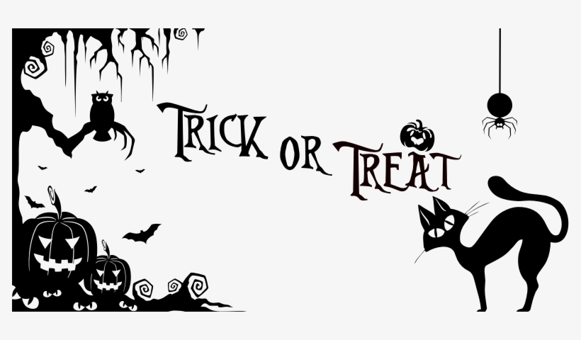 Halloween Trick Or Treat Png Background Image - Trick Or Treat Pdf, transparent png