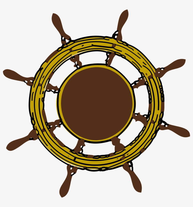 Original Png Clip Art File Ship Steering Wheel Svg, transparent png