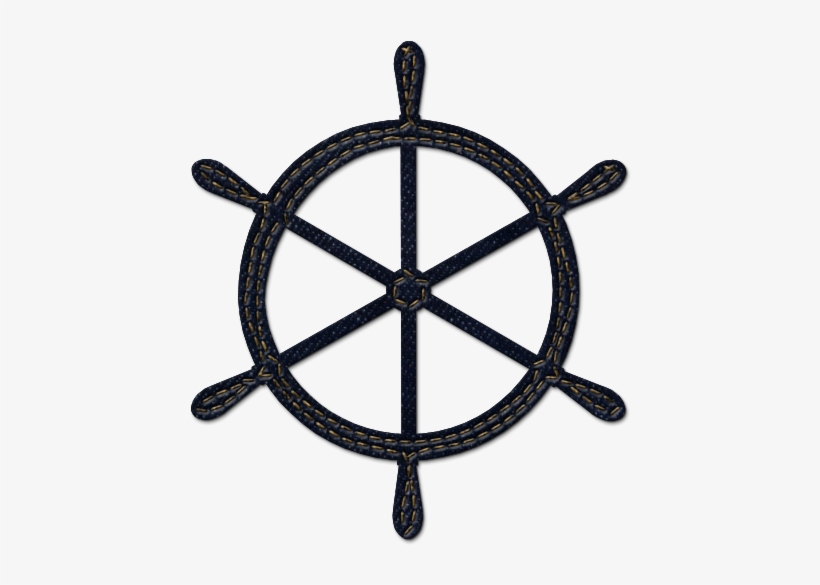 Go To Image - Ship Wheel Silhouette, transparent png
