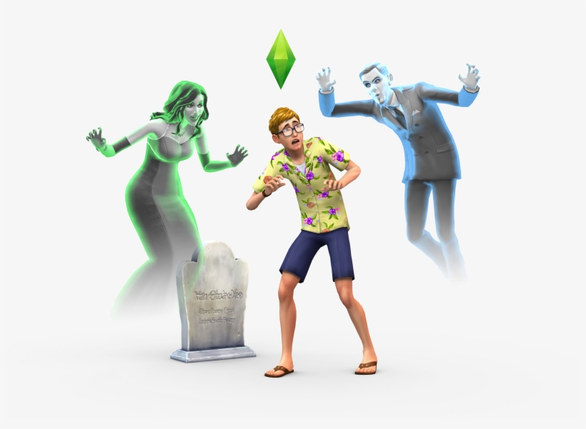 The Sims - Sims 4 Ghost Png, transparent png
