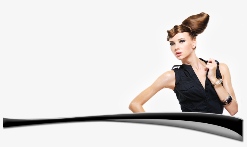 Hair Models Application - Model Salon Png, transparent png