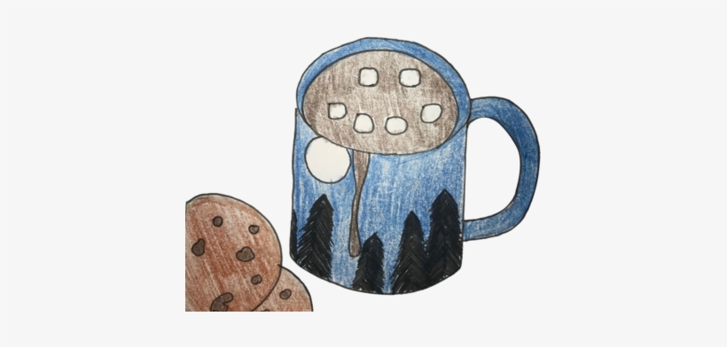 Hot Coco - Greeting Card, transparent png
