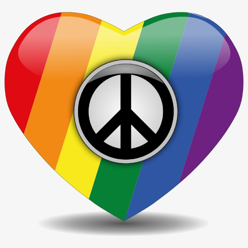 Pride Peace Heart - Peace Pride, transparent png