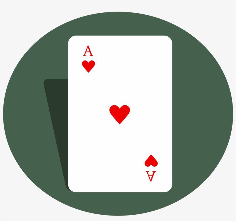 This Free Icons Png Design Of Ace Of Hearts, transparent png