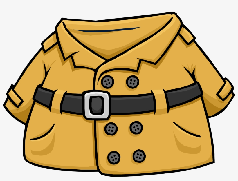 Detective's Coat - Detective Coat Png, transparent png