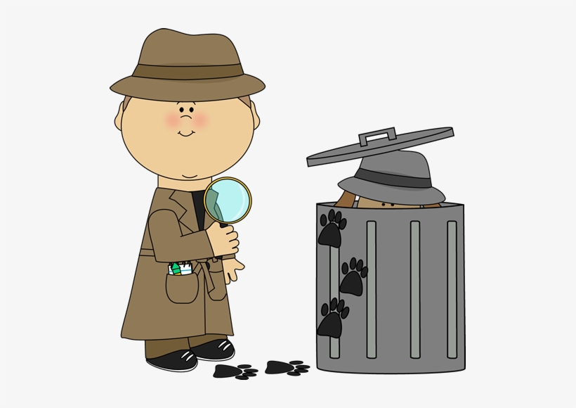 Clipart Teacher Detective - Boy Detective Clipart, transparent png