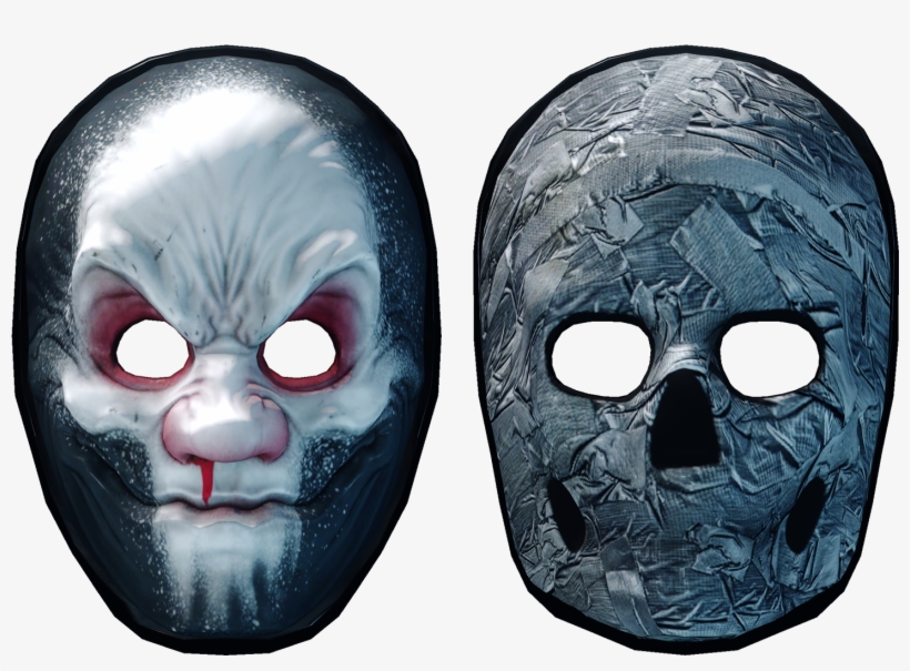 Original Resolution - Payday 2 Hardcore Henry Masks, transparent png