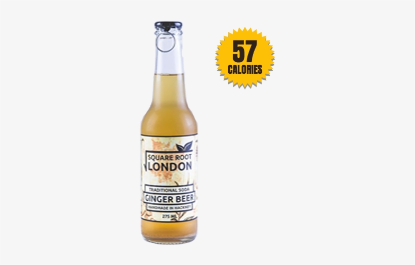 Square Root London Ginger Beer Soda - Ginger Beer, transparent png