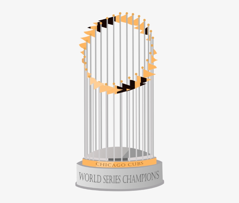 Chicago Sticker Collection By Dorian Willis Vector - World Series Trophy Transparent, transparent png
