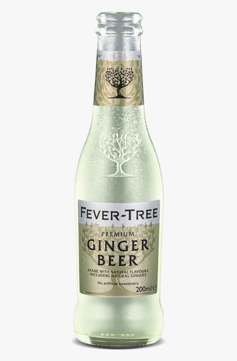 Switch To Created With Sketch - Fever-tree Premium Ginger Beer, 6.8 Ounce Glass Bottles, transparent png