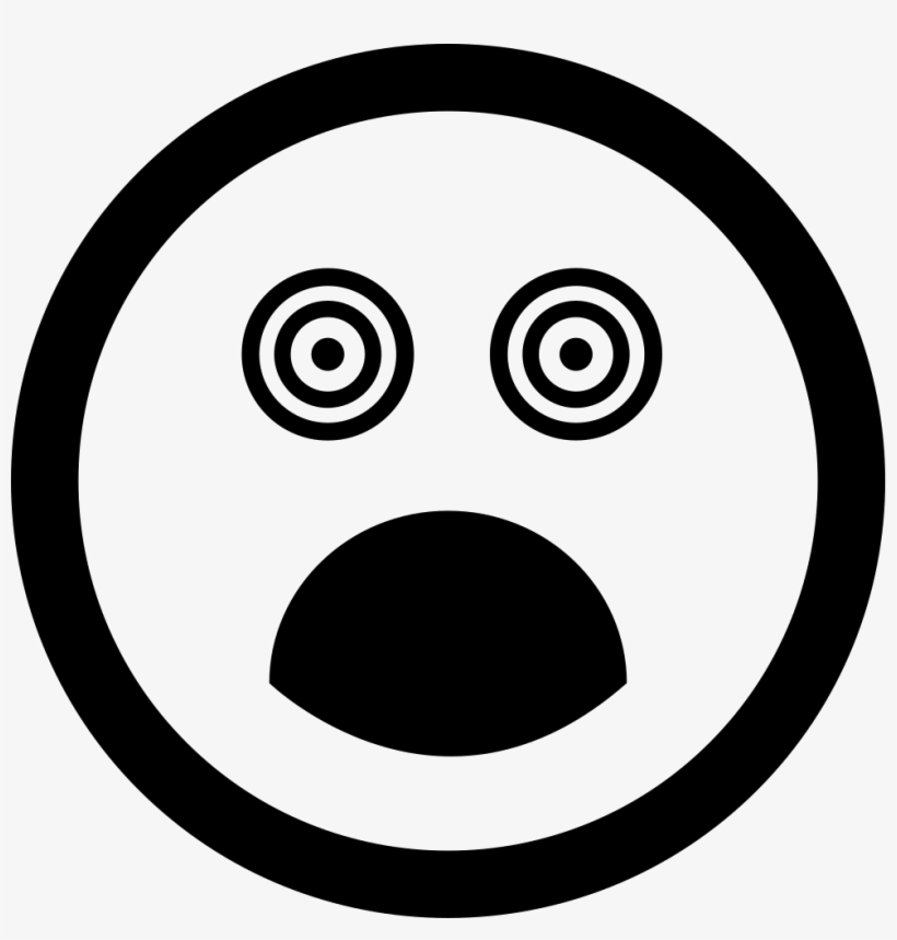 Surprised Square Face With Eyes And Mouth Opened Comments - Smile Icon, transparent png